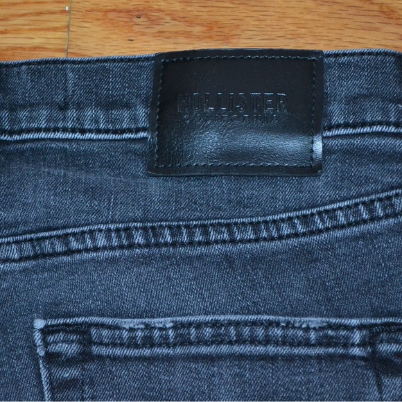 Men’s Hollister faded black denim skinny jeans, size 29”x30” - Picture 12 of 14
